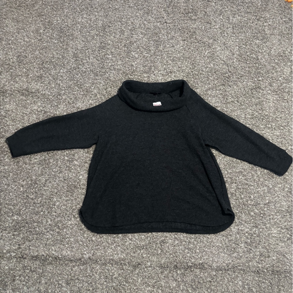 Jane and Delancey Black Cowl Neck Sweater - Picture 2 of 7